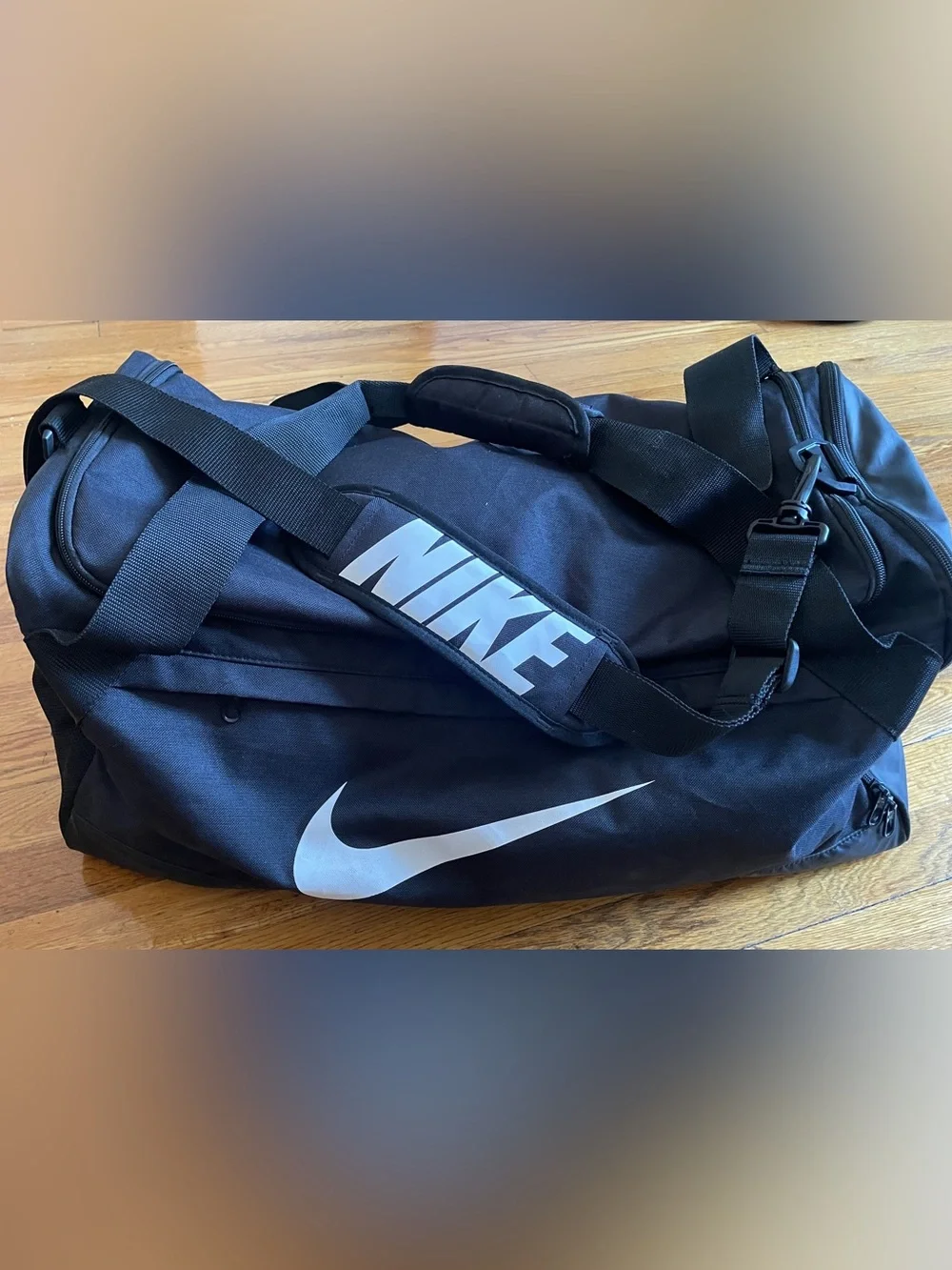 Nike Black Duffel Bag